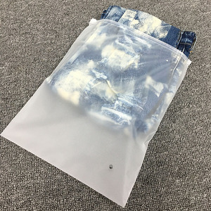 Custom logo <strong>Personalised</strong> <strong>PE</strong> Clothes Zip Lock Poly <strong>Bags</strong> Zipper clear Plastic Packaging <strong>Bag</strong> - Product Image 4