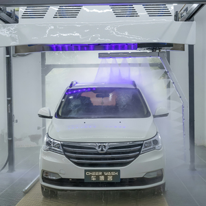 Machine de lavage de voiture électrique automatique intelligente sans contact, en acier inoxydable, à monnayeur, auto-lavage, mousse, capacité 70L, 1500W - Product Image 6