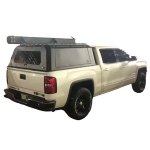 Pour <span class=keywords><strong>GMC</strong></span> Sierra 1500 2009-2013, construction en acier imperméable, fenêtre coulissante à commande manuelle, auvent de camionnette, coque de camping-car - Product Image 2