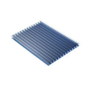 PC twin-tường tấm Rỗng-UV tráng, cách nhiệt cho nhà kính/lợp/phân vùng, trọng lượng nhẹ và không thể phá vỡ - Product Image 5