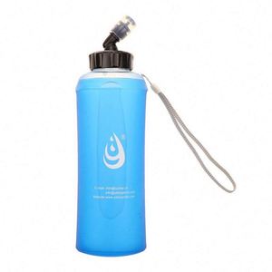 FREE SAMPLE <b>Hot</b> <b>Water</b> <b>Bottle</b> with Soft Toy <b>Cover</b> Lid Soft Squeeze Plastic Sports Gym <b>Water</b> <b>Bottle</b> Soft <b>Water</b> <b>Bottle</b> - Product Image 2