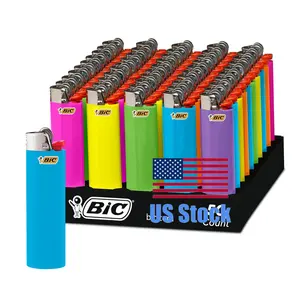 Encendedor BIC Classic, colores surtidos, 50 unidades