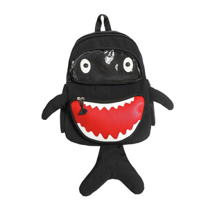 Mochila de Tiburón Pequeño Personalizada de Marca de Moda Verano 2026, Diseño Exclusivo Unisex, Bolso de Hombro con Dibujos Animados - Product Image 2