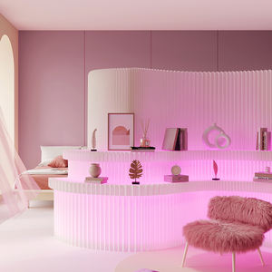 NUEVO Acordeón Papel Kraft Panal Cartón Plegable Pared de partición portátil para el hogar Feria Evento Exposición - Product Image 2