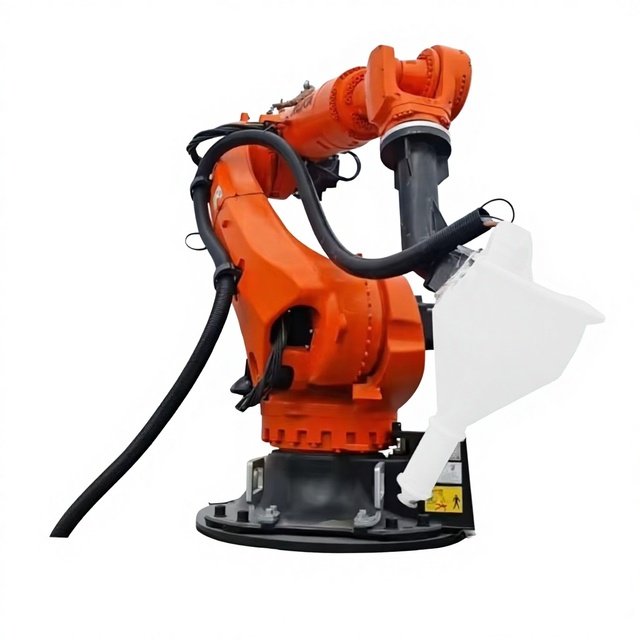KUKA Manipulator Robot Arm Robotic 3D Printing Application Printed by Specialized Materials Construction Industry Payload 210KG