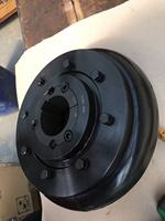 Accouplement de pneu en aluminium F120 F160 et accouplement flexible à emboîtement conique pour moteur
