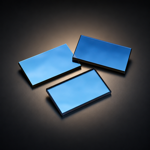 Specchio Quadrato a Superficie Piana in Vetro Ottico K9 con Rivestimento in Alluminio ad Alta Riflettività UV VIS IR Personalizzabile su Disegno - Product Image 1