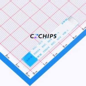 JS10B-08P-050-4-8 FFC Cable (Flexible Flat Cable) P=1mm Connector 8P 1mm 0.3mm Reverse - Product Image 1