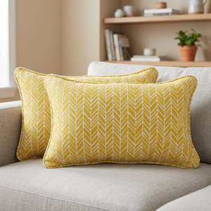 Wholesale Geometric Striped Pattern Lumbar Support <b>Pillow</b> Cushions for Home <b>Decor</b> Hotels and Hospitals - Product Image 3