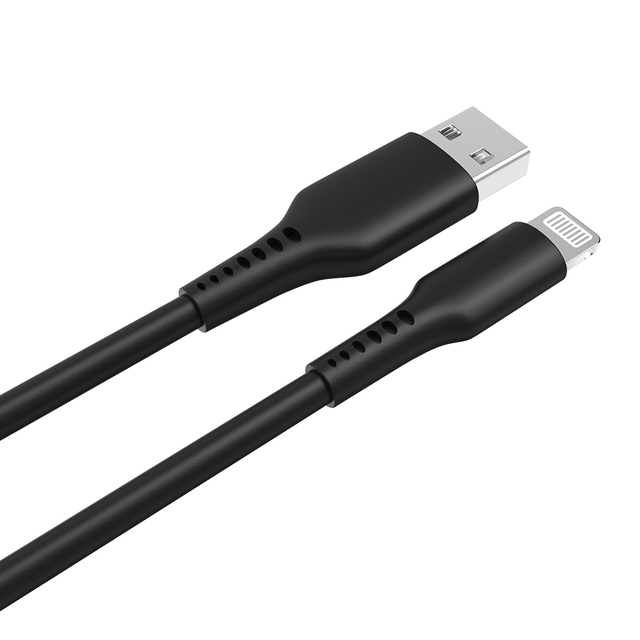 OEM PVC MFi Certified USB-C to 8pin Foil Shielded Cable C94 IC Chip Pro Flex Support PD 18W/30W 480Mbps Data Transfer for IOS