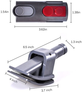 Pièces détachées d'aspirateur V7 V8 V10 Brosse de nettoyage remplaçable pour animaux de compagnie Ensemble d'outils de toilettage - Product Image 3