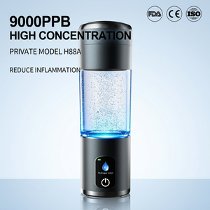 Bouteille d'eau riche en hydrogène à froid, haute pureté et sûre, pour voiture et usage domestique, soutien articulaire et santé des seniors, antioxydant, à commande tactile. - Product Image 1