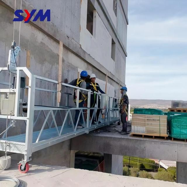 ZLP Electric Suspended Scaffolding Platform Construction Suspended Platform for Construction Materials and Man Lifting