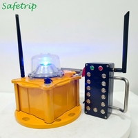 Lumière de bord de piste d'atterrissage portable certifiée ICAO, alimentée par batterie, pour une solution d'éclairage aéroportuaire complète