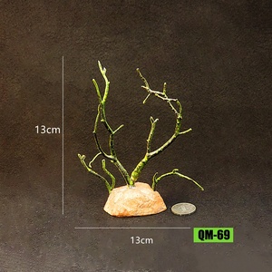 Plantes simulées pour boîte d'élevage de reptiles aménagement paysager boîte araignée acrylique transparente feu rose scorpion lézard <span class=keywords><strong>cage</strong></span> décoration - Product Image 5