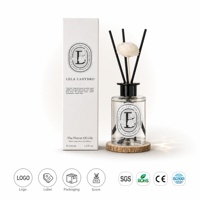 Diffuseur de parfum de luxe 220 ml, rond, français, pour la maison, la chambre, le salon, l'hôtel, le spa, aromathérapie, huile essentielle