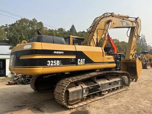 Excavadora de cadenas Caterpillar de segunda mano, serie 325BL/320BL, con motor PLC, caja de cambios y bomba, peso operativo de 25 toneladas - Product Image 5