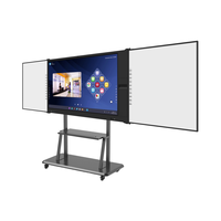 Tableau blanc interactif, système double Android Windows Core I5/i7, écran plat interactif
