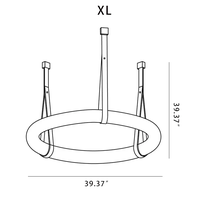 Lustre suspendu rond en résine imitation albâtre, design moderne et luxueux, pour salon