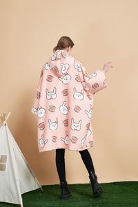 China Factory Winter Warming Giant Hooded Wearable <strong>Blanket</strong> <strong>Hoodie</strong> Sherpa Fleece Ultra Plush <strong>Cosy</strong> Oversized Adult Hooded <strong>Blanket</strong> - Product Image 2