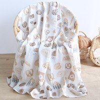 Couverture d'emmaillotage en mousseline 70% bambou 30% coton motif tortue 47x47 pouces pour nouveau-né, anti-boulochage, portable, toutes saisons 2026