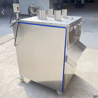 Commerciële aardappel-, groente- en bananen snijmachine, fruit snijmachine, elektrische groentesnijmachine