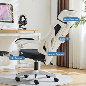 E-spor sandalye ev oyun rahat bel desteği ergonomik deri masaj Footrest bilgisayar yurt uzun oturma değil - Product Image 3
