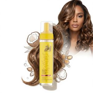 High Quality Custom Label Strong Hold Hypoallergenic Anti Frizz Normal Hair <b>Mousse</b> Styling Foam <b>for</b> Hair <b>Braiding</b> & Styling - Product Image 1