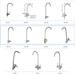 Wosfer đơn cổng trực tiếp nước uống Vòi Nước Nhà Bếp Bộ Lọc vòi nước bạc hợp kim lọc nước Vòi - Product Image 5