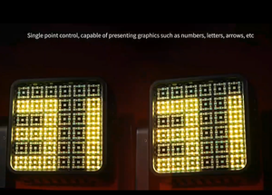 <span class=keywords><strong>Lampe</strong></span> de scène LED DMX512 RDM 500W 25pcs 15W Tianxin LED, contrôle maître-esclave, aspect métallique noir pour spectacle de scène - Product Image 6