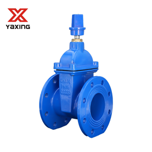 Clapet de sécurité manuel en fonte avec joint souple résilient et bride de retenue pour utilisation aquatique, bonnet boulonné DN40-DN200 A5 en fonte ductile - Product Image 1