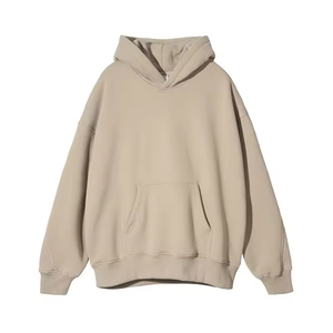 <b>Men's</b> Hoodies Sweatshirts Heavyweight <b>Pullover</b> Streetwear 100% Cotton Puff Printing Custom Oversized Hoodie for <b>Men</b> - Product Image 3