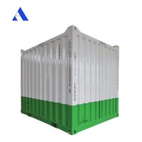 Conteneur Offshore Sec et Fermé de 10 Pieds en Acier Corten Certifié BV LV, Norme DNV 2.7-1 ISO 10855, Marque ACE