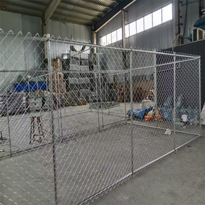 Galvanized Welded <strong>Outdoor</strong> Large <strong>Dog</strong> <strong>Kennel</strong> With Secure Lock - Product Image 2