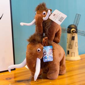 Peluche Cartoon Anime Ice World River Ji: Mammut, <span class=keywords><strong>Scoiattolo</strong></span>, Bradipo, Tigre a Denti di Lama - Giocattolo per Macchina Artiglio (0-24 mesi) in Cotone PP - Product Image 3