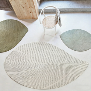 <span class=keywords><strong>Tapis</strong></span> tufté à la main de forme irrégulière pour salon, chambre et bureau - Product Image 2