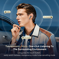 YYK-Q10 13mm grands écouteurs intra-auriculaires dynamiques conception à poignée courte écouteurs Tws sans fil antibruit avec 4 microphones HD