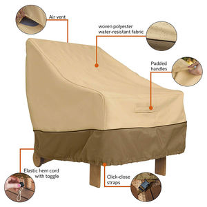Adjustable Patio Sofa <b>Cover</b> Water Resistant <b>Deck</b> <b>Chair</b> <b>Covers</b> for Outdoor Garden Furniture Protection Chaise Lounge Sofa <b>Cover</b> - Product Image 3