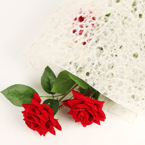 Papier d'emballage de fleurs évidées écologiques Fibre Tous matériaux naturels Papier d'emballage biodégradable pour bouquet - Product Image 6