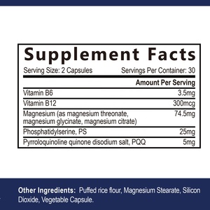 Capsule di magnesio glicinato salute recupero muscolare del sonno capsule di magnesio L-treonato capsule di magnesio - Product Image 5