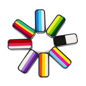 GP Couleurs personnalisées One Stroke Rainbow Split Face Painting <span class=keywords><strong>Palette</strong></span> Professional <span class=keywords><strong>Water</strong></span>-Based Body <span class=keywords><strong>Paint</strong></span> for Kids - Product Image 1