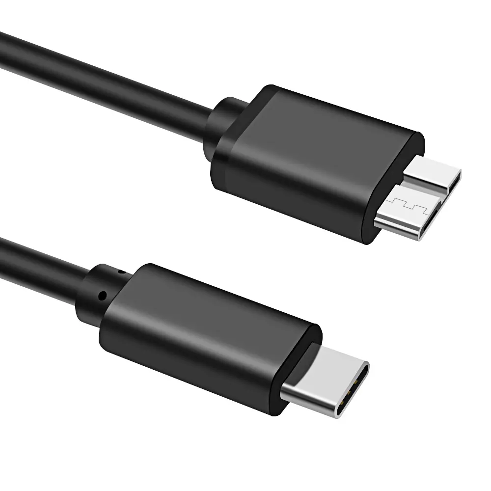 Короткий USB C кабель для жесткого диска 1 фут 10 Гбит/с USB 3,1 C к Micro B кабель для передачи данных для MacBook Pro Air Galaxy S5 мои паспортные элементы 30 см