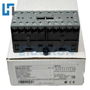 Contacteur réversible VBC6-30-01 24VDC 3NO 0NC d'origine neuf, contacteur à bobine CC VBC6-30-01, contrôleur d'automatisation industrielle en stock - Product Image 1
