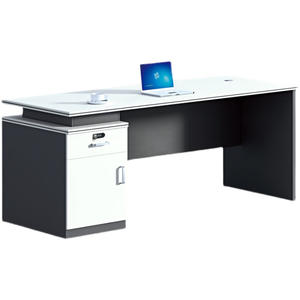 Escritorio de Oficina Rectangular de Diseño Simple con Cajones para Personal, Gerentes, Contabilidad y Uso con Computadora - Product Image 5