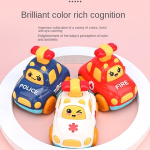 Enfants 1:50 échelle en plastique voiture jouet inertie ingénierie véhicule retour <span class=keywords><strong>Force</strong></span> pour 1 an bébés tout-petits pour 2 filles garçons - Product Image 2