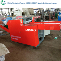Déchiqueteur de fibres de déchets industriels machine à couper les tissus non tissés machine à déchiqueter papier plastique prix