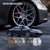 Rines RS Custom 5x130 de 19 y 20 Pulgadas FF01 Monobloque Multirradio para Porsche Cayman 981