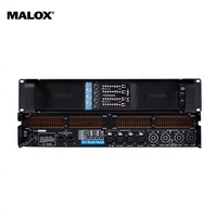 MALOX FP10000Q/FP14000 Altavoces y Subwoofers de Audio Profesionales de 4 Canales y 10000 W para Madera y Metal, para Espectáculos en Vivo y DJ