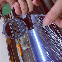 Rouleau de PVC souple de film transparent de couleur de PVC pour l'imperméable