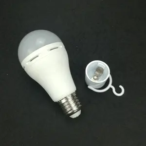 High performance rechargeable emergency led lighting auto charging AC DC light bulbs